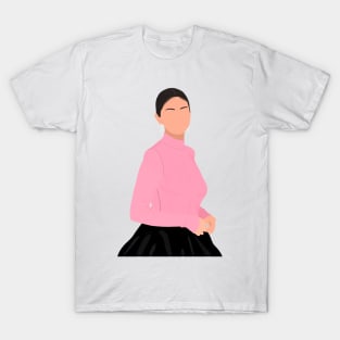 Sel in Pink Outfit Fan Art T-Shirt